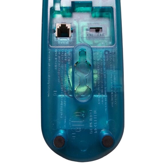 American Girl Chitchat Jelly Phone Clear Blue Landline HTF RARE Original Box - Picture 7 of 16